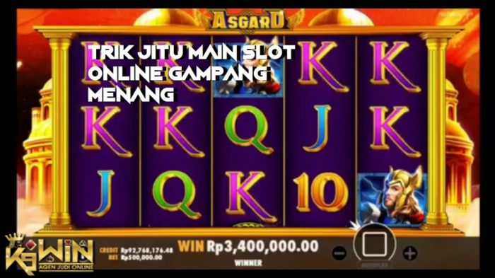 Trik Menang Main Slot Online